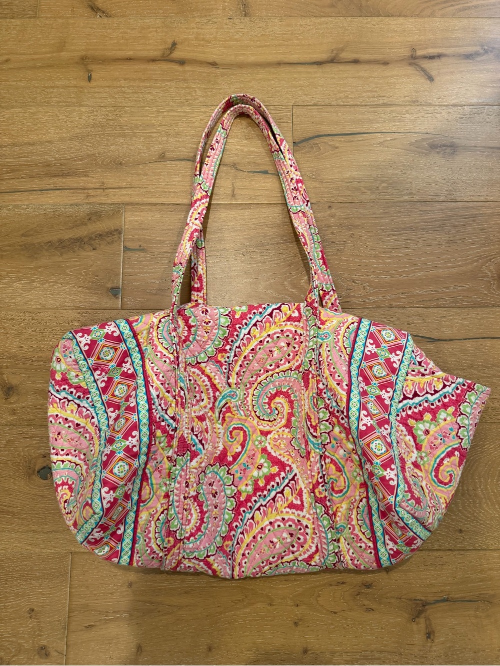 Vera Bradley Capri Melon Duffle Bag